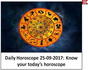 Read more about the article Daily Horoscope 25-09-2017: Know your today’s horoscope